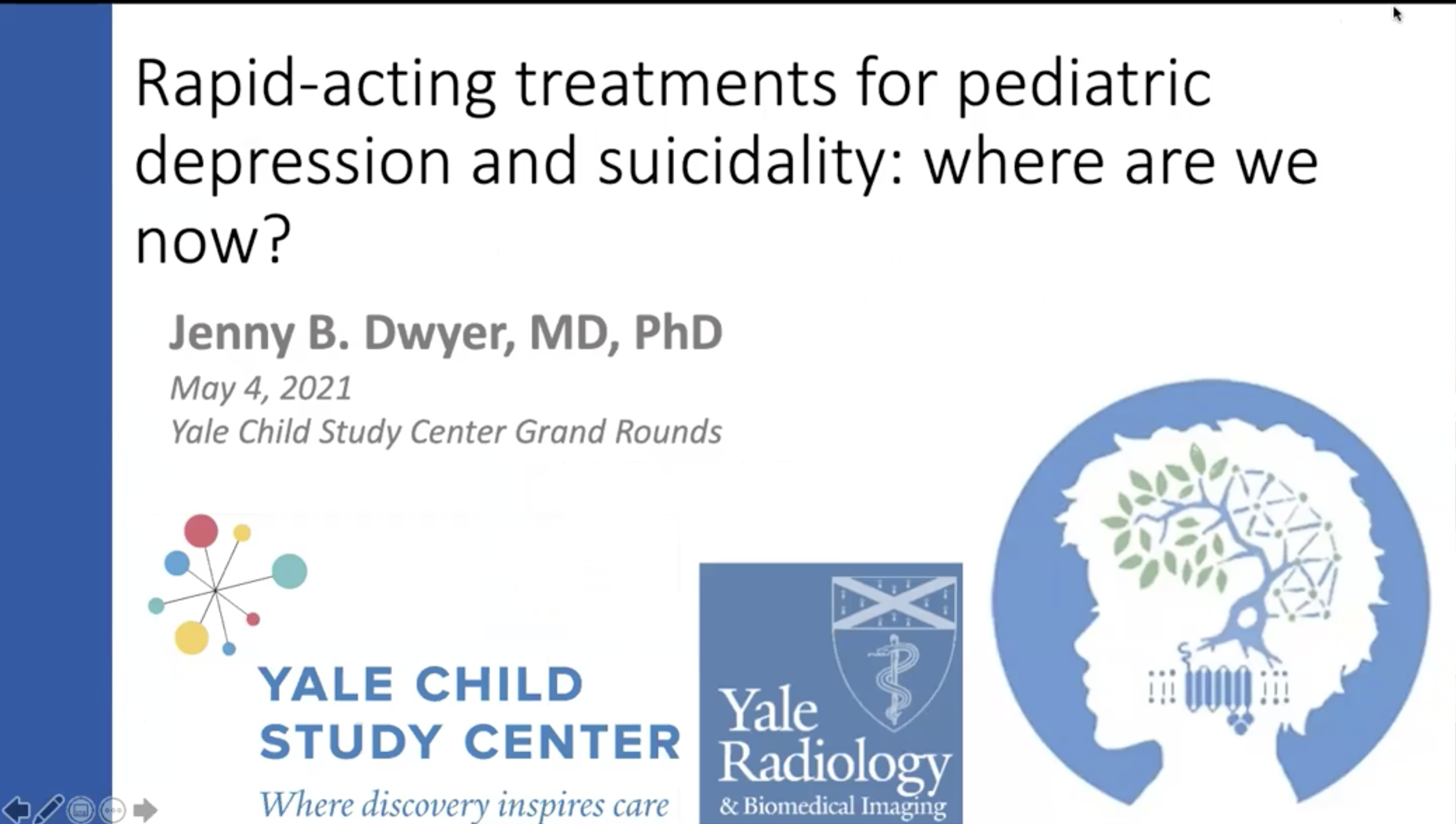 yale child study center grand rounds